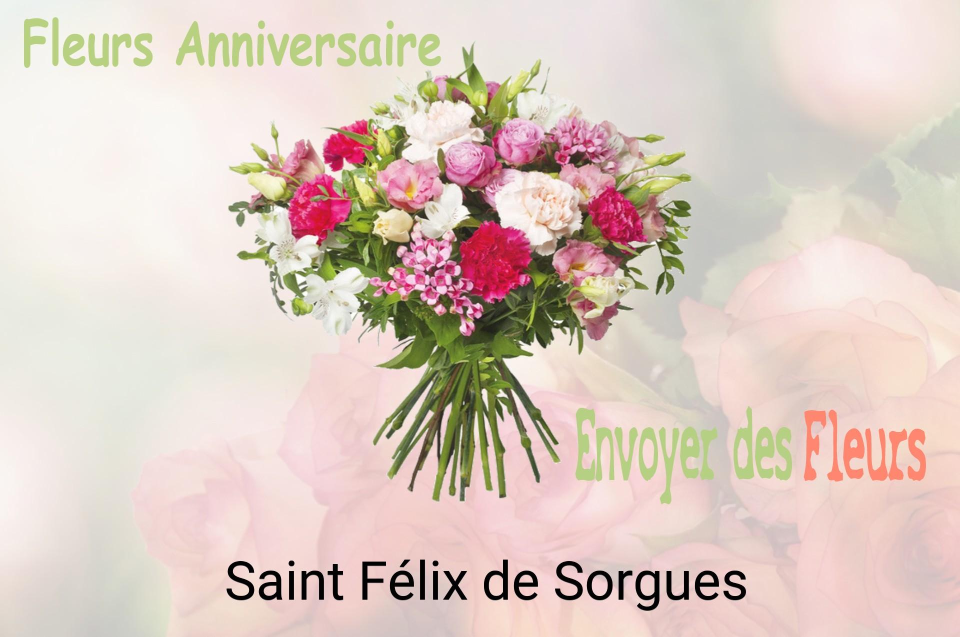 Bouquet de fleurs d’anniversaire livré à Saint-Félix-de-Sorgues